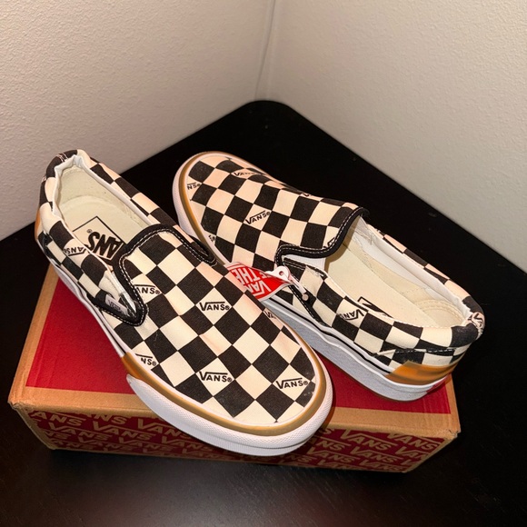 Vans Checkerboard Slip-On Sneakers - Picture 2 of 9